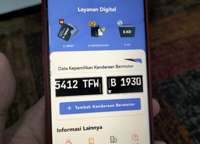 Korlantas Polri meluncurkan Aplikasi Signal Permudah Bayar Pajak Kendaraan Bermotor