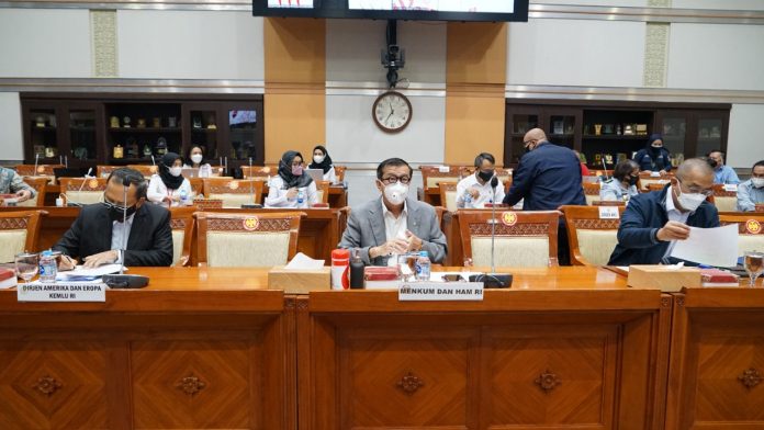 RUU MLA Indonesia-Rusia Dibawa ke Rapat Paripurna, Menkumham:  Kerja Sama Penegakan Hukum Indonesia dengan Rusia