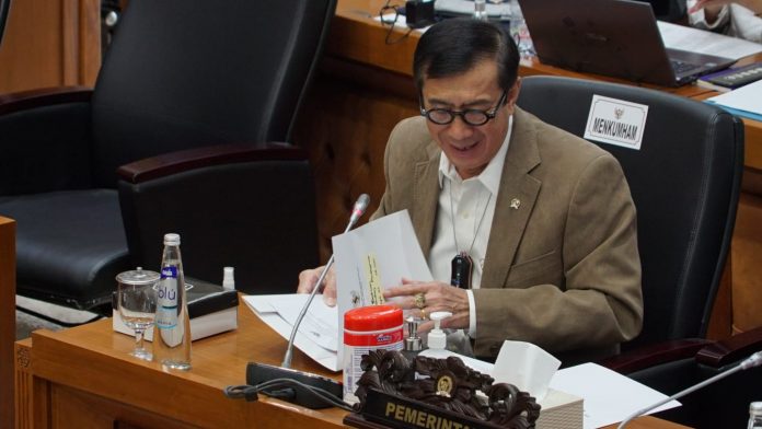 Menkumham Yasonna Laoly Dorong RUU Perampasan Aset Terkait Tindak Pidana