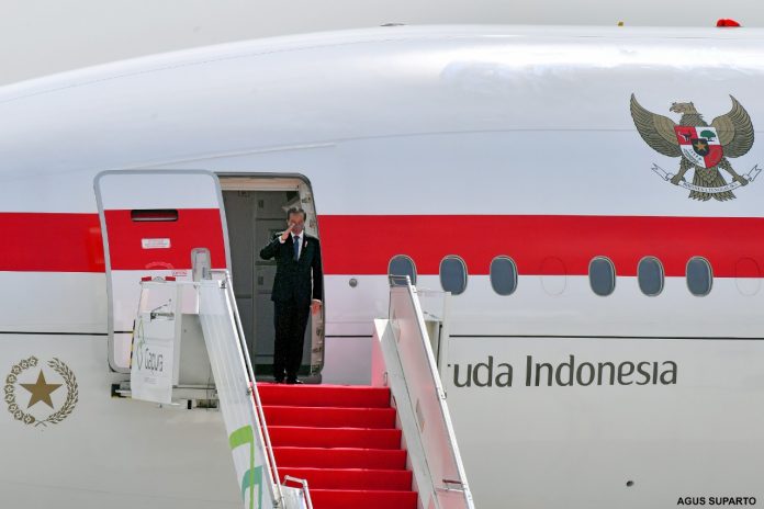 Kunjungan Kerja Pertama ke Luar Negeri di Masa Pandemi, Presiden Gunakan Garuda Indonesia