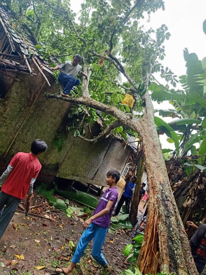 Cuaca Ekstrem Landa Kab. Lebak, 8 Siswa Alami Luka