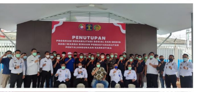 Lapas Tangerang Tutup Program Rehabilitasi Sosial dan Medis 2021