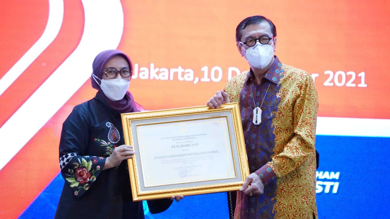 Hari HAM Sedunia, Menkumham Sampaikan Penanganan Pandemi Covid-19 Wujud Perlindungan HAM