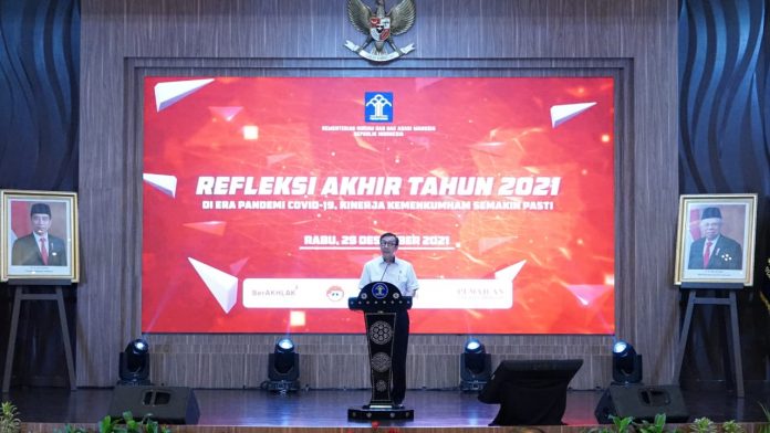 Menkumham: Kemenkumham Transformasi Digital Pelayanan Publik Sepanjang 2021