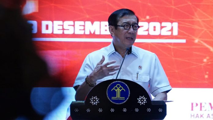 Refleksi Akhir Tahun 2021, Menkumham Sampaikan Prestasi Kemenkumham