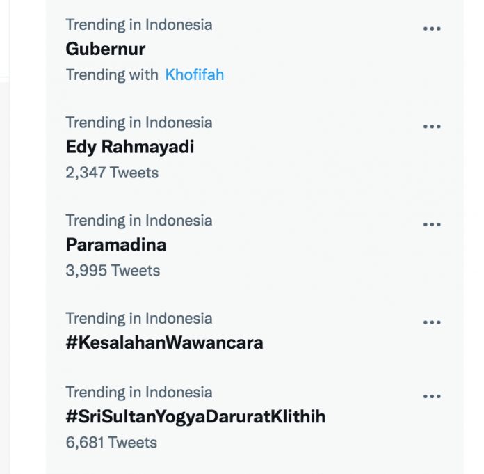 Jewer Lalu Usir Pelatih Biliar, Edy Rahmayadi Trending Topic Indonesia di Twiiter
